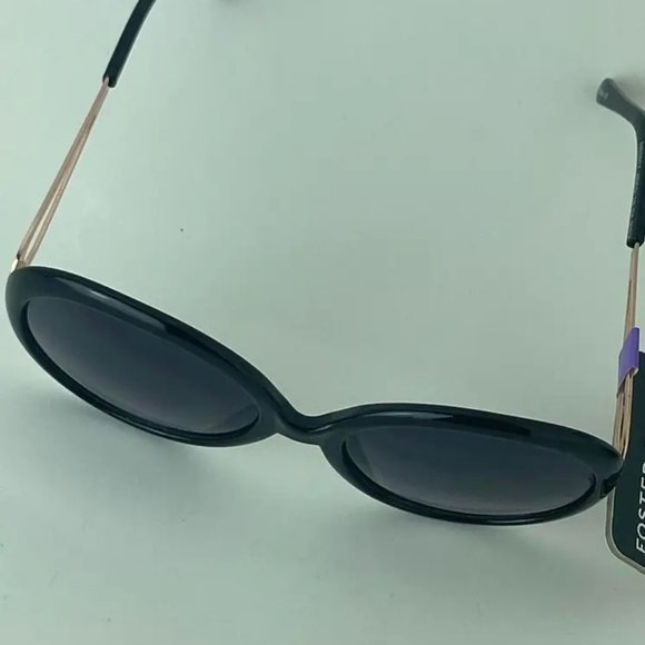 SG00750 Maxblock Sunglasses For Women Round, 100% UVA-UVB Protection, Black Gold - Picture 3 of 6